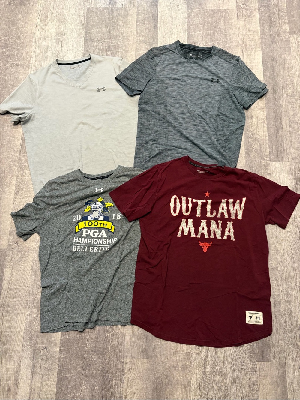 Men’s Under Armour Tshirt Lot